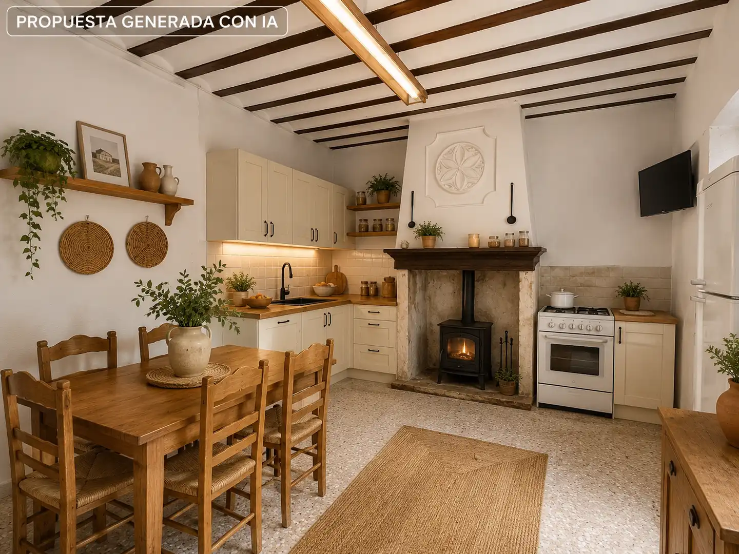 Küche von Haus oder Chalet zum Verkauf in Cabañas de Yepes