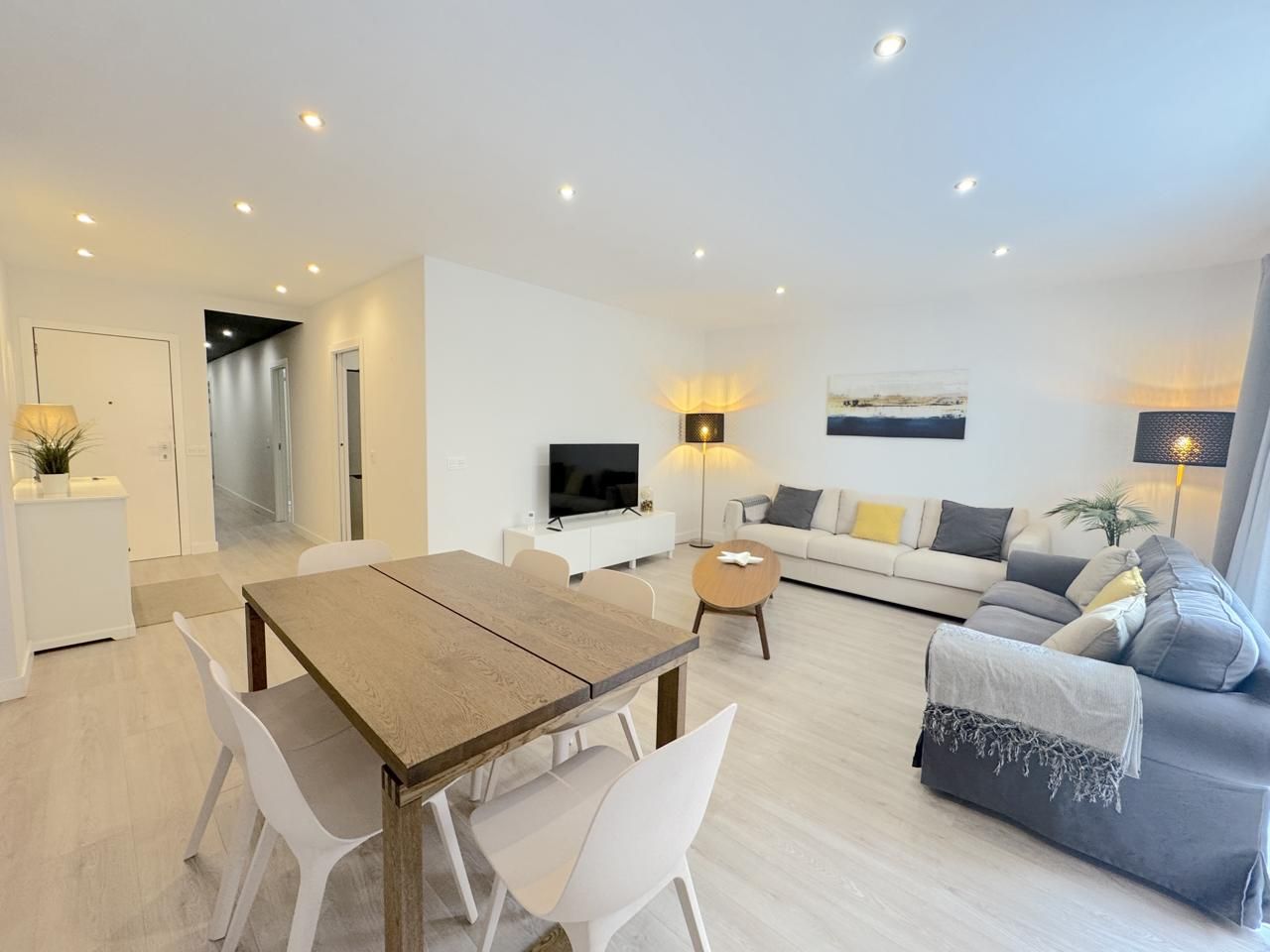 Sala de estar de Piso en venta en  Santa Cruz de Tenerife Capital con Aire acondicionado y Amueblado