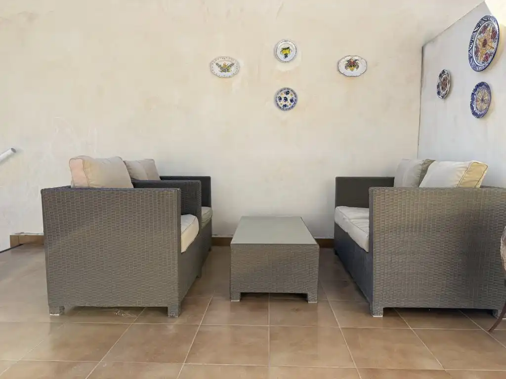 Terrassa de Casa o xalet en venda en Orihuela amb Aire condicionat, Moblat i Rentadora
