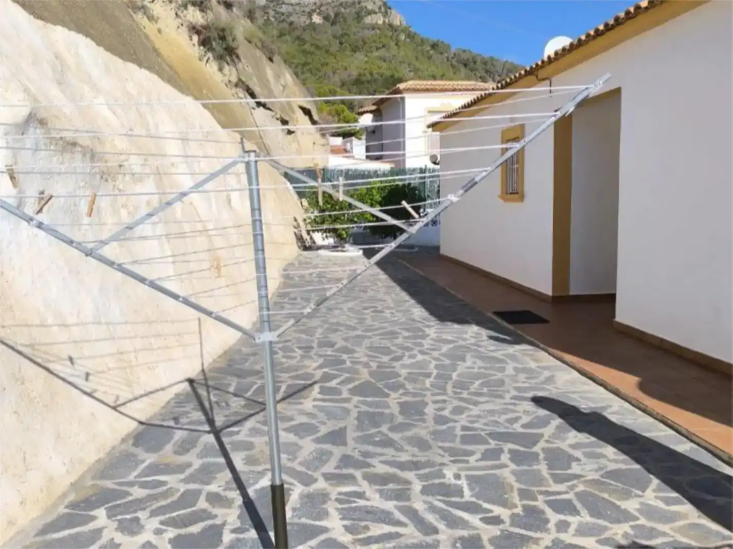Exterior view of Flat for sale in Calpe / Calp  with Air Conditioner, Private garden and Swimming Pool