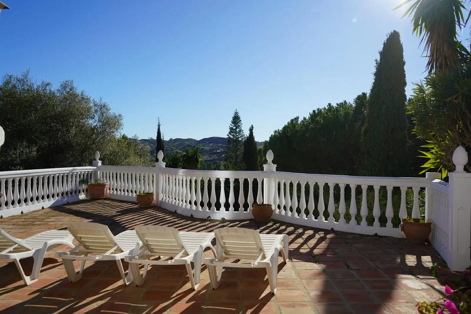 Terraza de Casa o chalet en venta en Mijas con Aire acondicionado, Jardín privado y Terraza