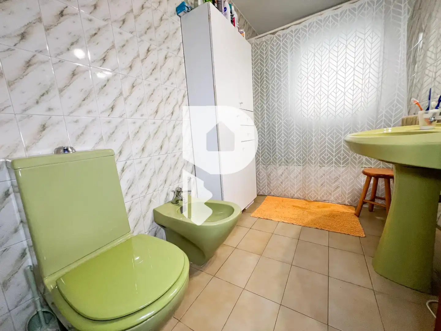Bany de Casa o xalet en venda en Vallirana amb Calefacció, Jardí privat i Terrassa