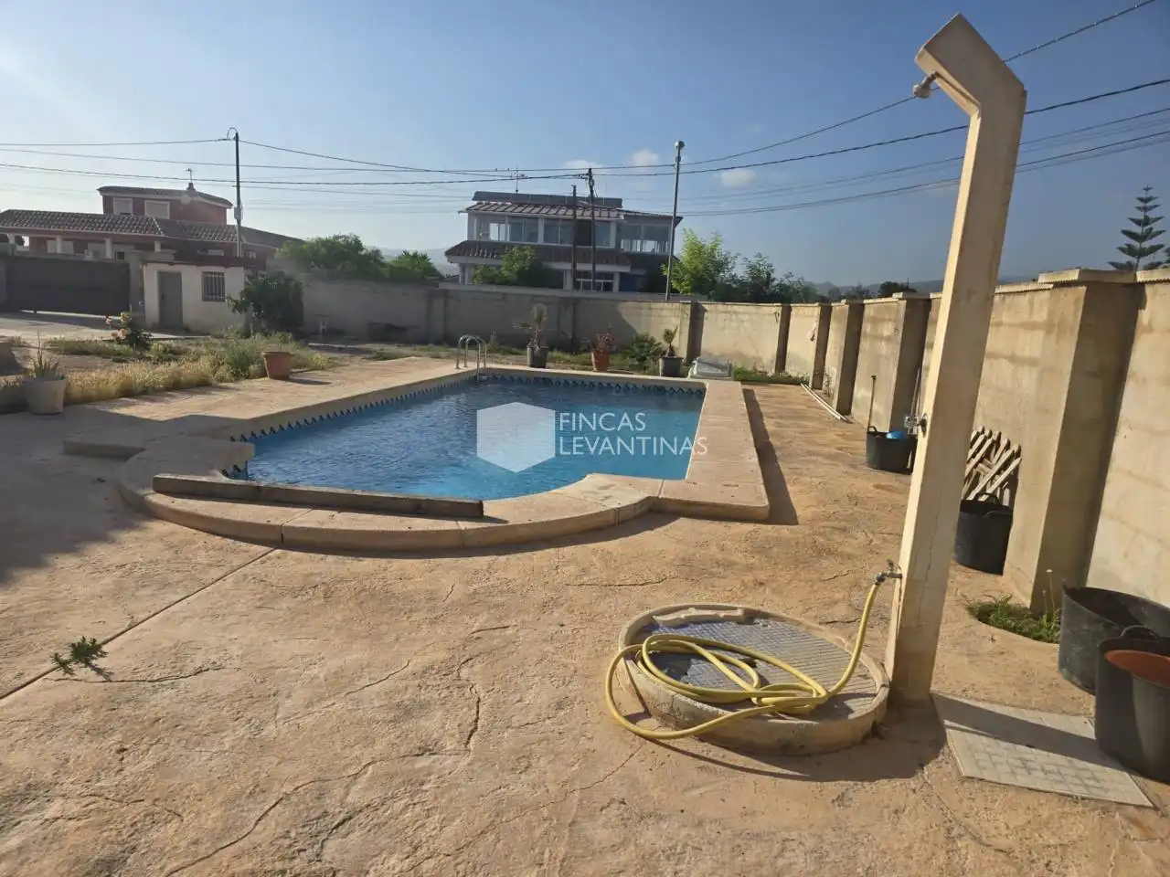Piscina de Casa o xalet en venda en Alicante / Alacant amb Jardí privat, Terrassa i Piscina