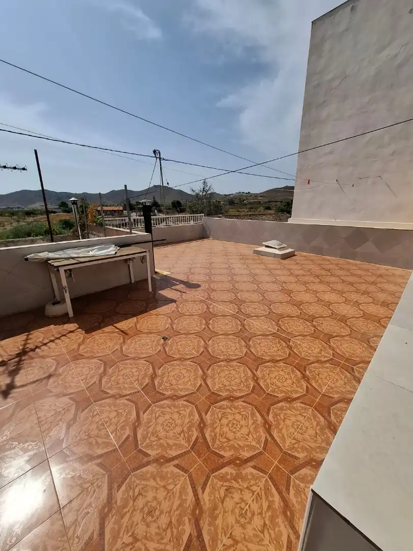 Terrasse von Country house zur Miete in Cartagena mit Privatgarten, Terrasse und Abstellraum
