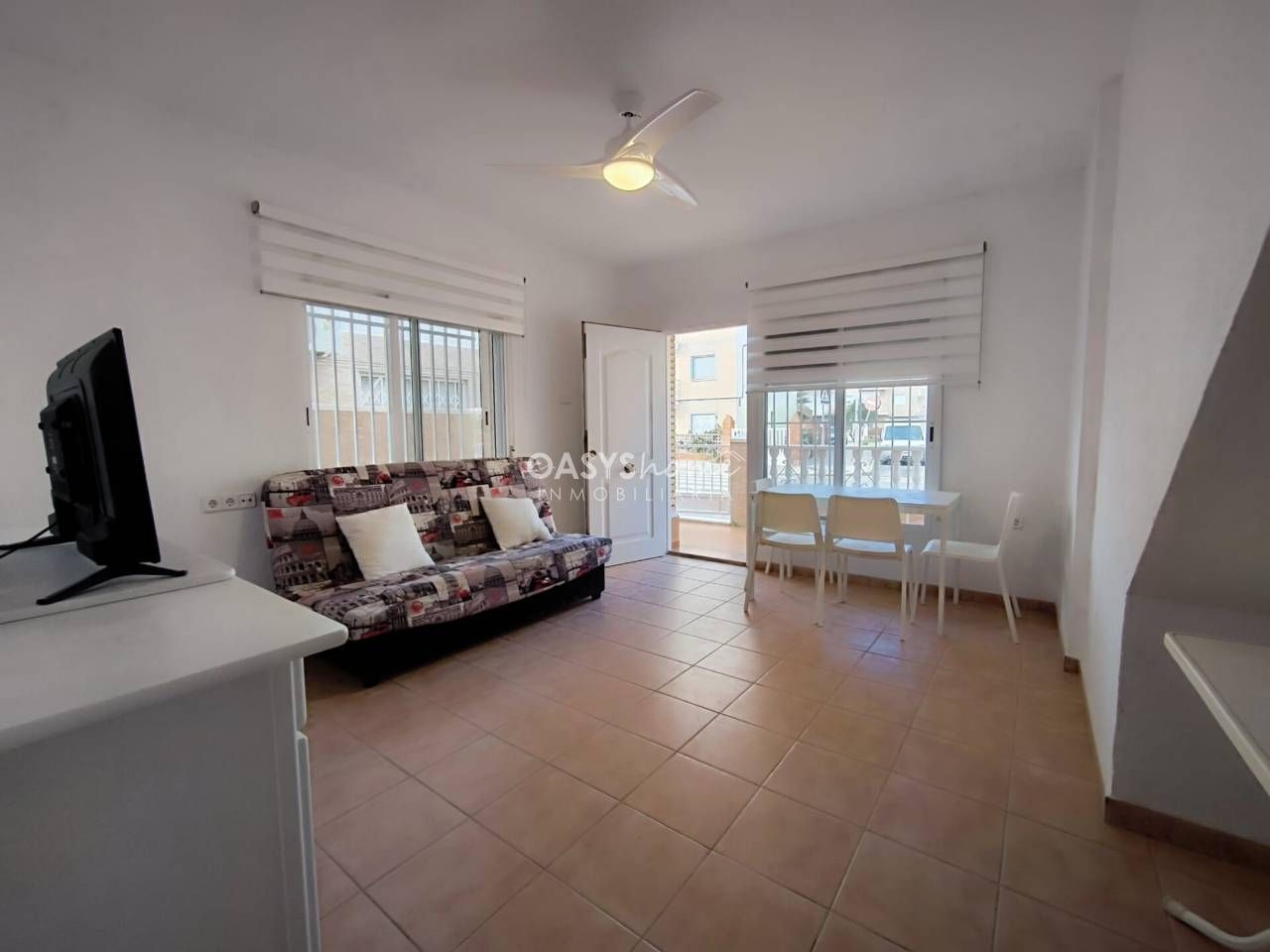 Living room of Single-family semi-detached to rent in Cartagena  with Private garden, Terrace and Furnished