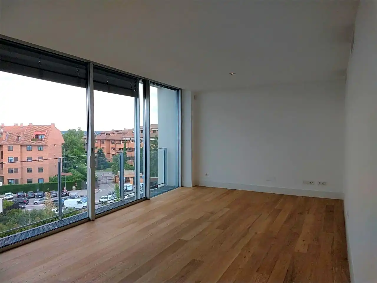 Sala d'estar de Pis de lloguer en Madrid amb Aire condicionat, Calefacció i Terrassa