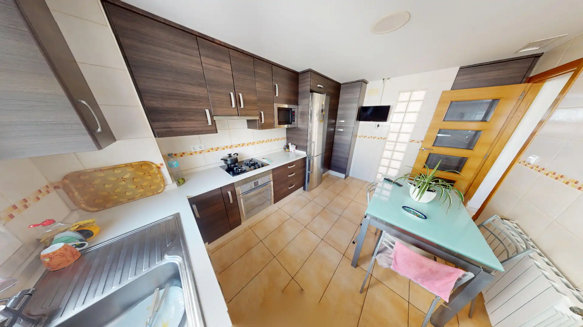 Kitchen of Flat for sale in Alicante / Alacant  with Air Conditioner, Heating and Furnished