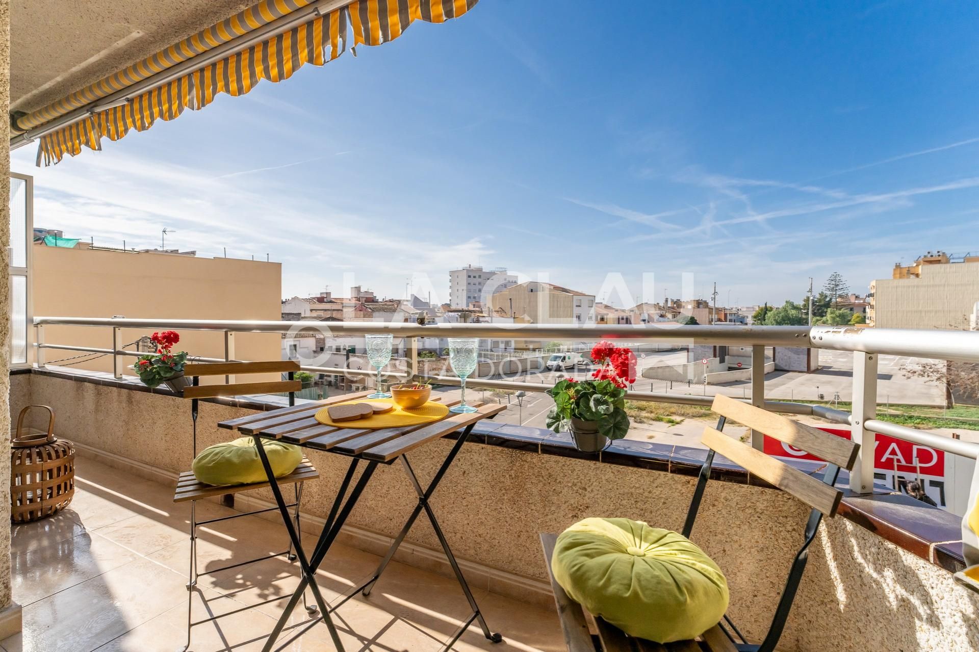 Balcony of Flat to rent in Torredembarra  with Heating and Swimming Pool