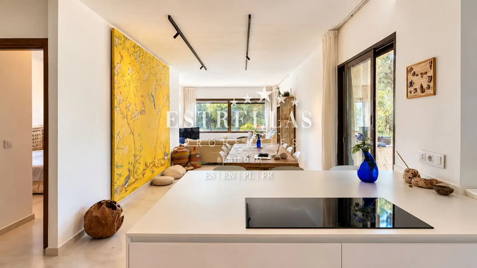 Cocina de Apartamento en venta en Altea con Aire acondicionado, Calefacción y Jardín privado