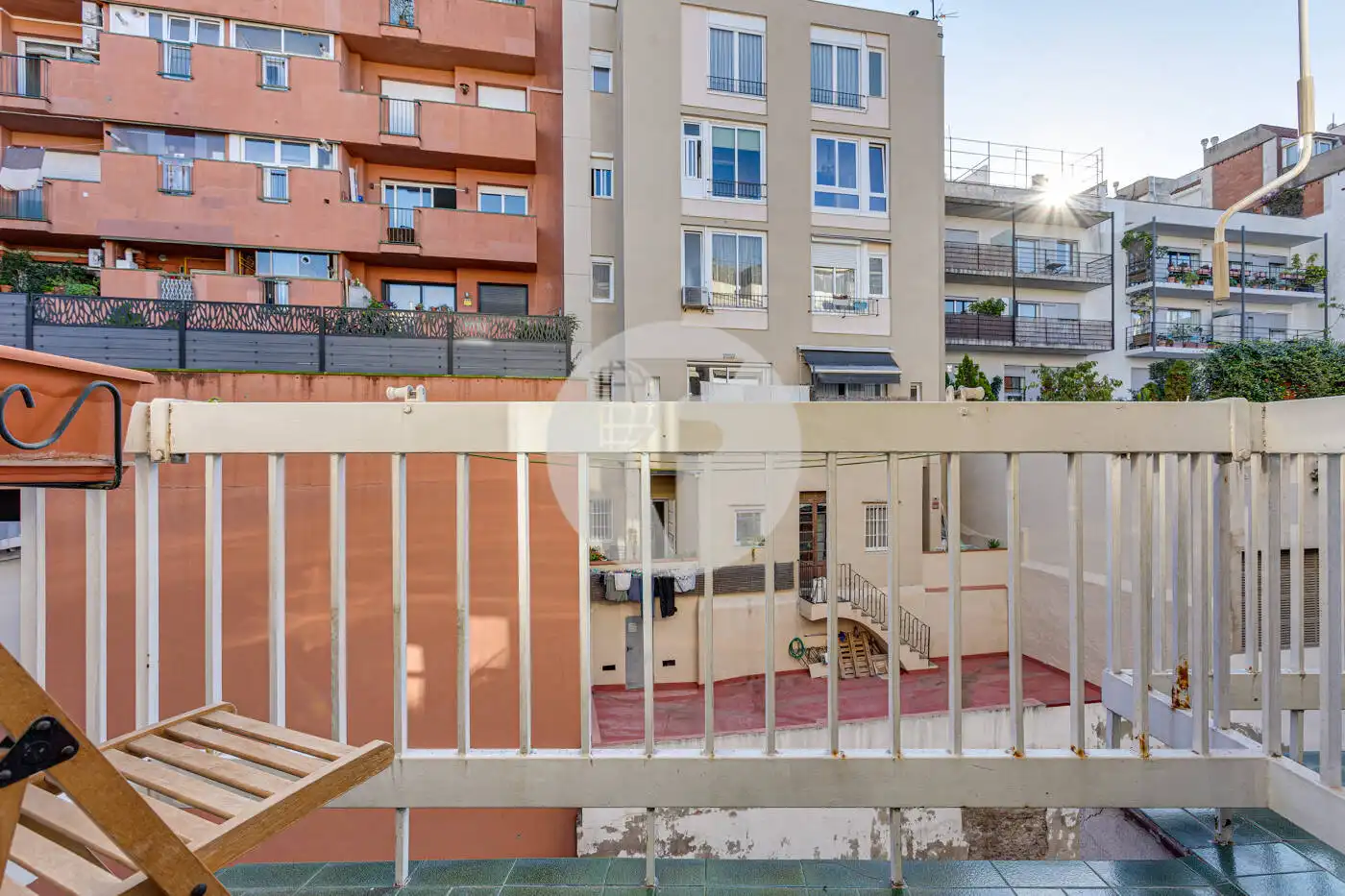 Vista exterior de Piso en venta en Barcelona con Aire acondicionado, Calefacción y Terraza
