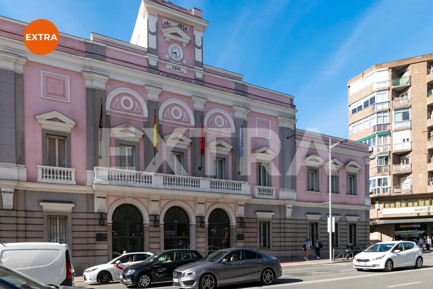 Vista exterior de Piso en venta en Madrid con Aire acondicionado, Calefacción y Balcón