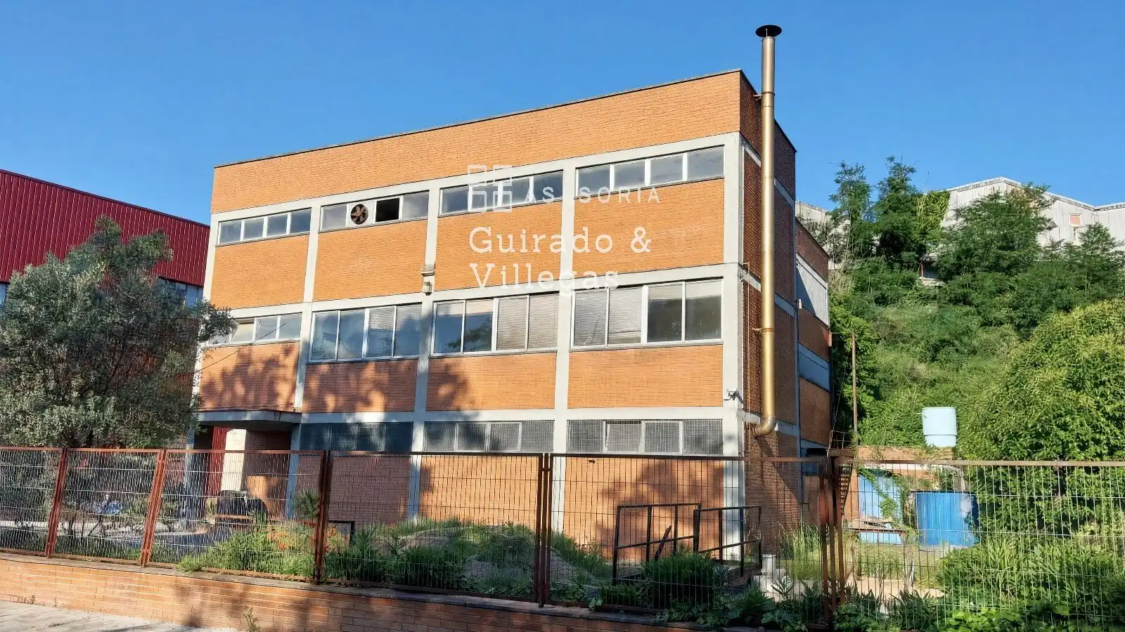 Vista exterior de Nave industrial en venta en Granollers