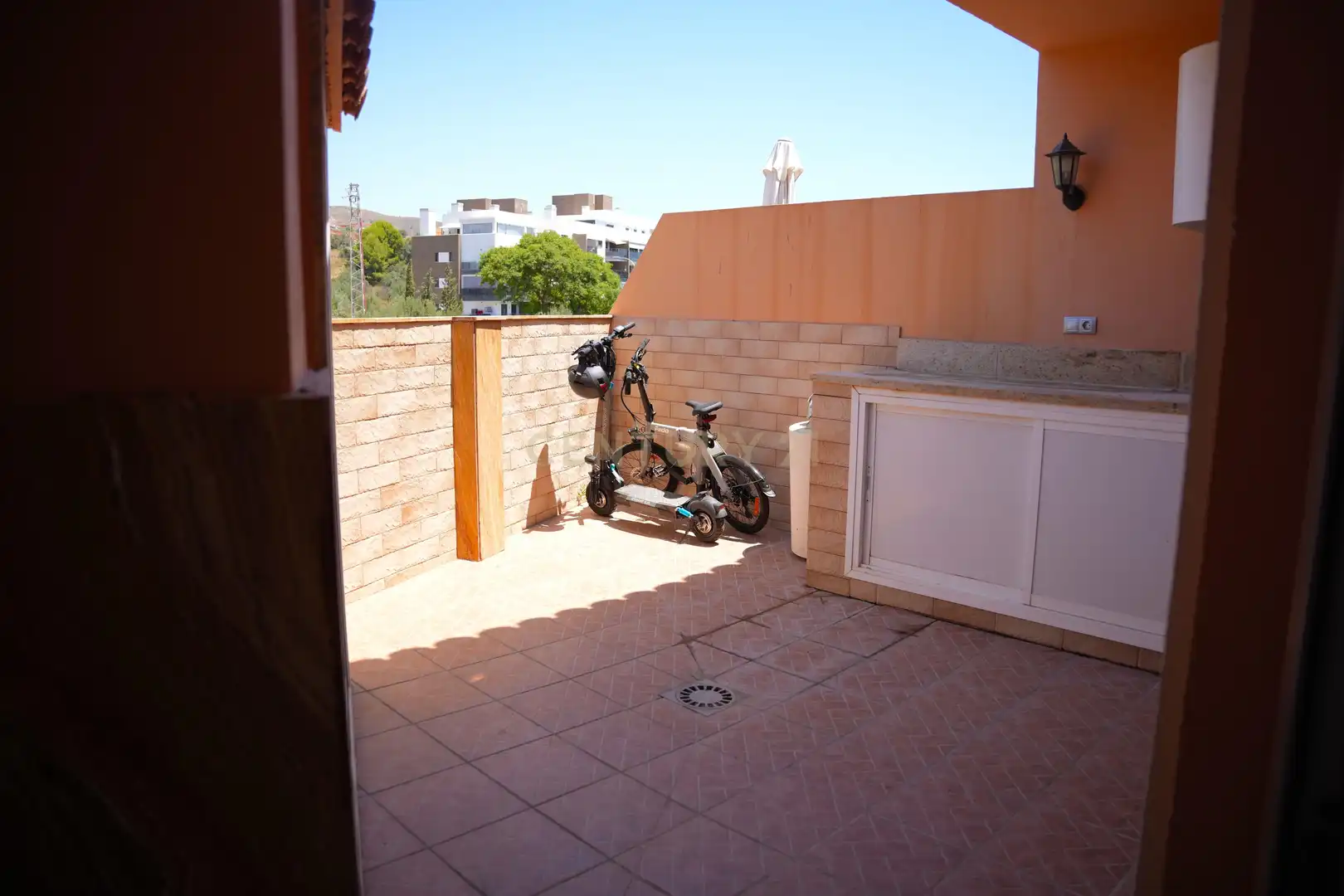 Terraza de Piso en venta en Benalmádena con Aire acondicionado, Terraza y Horno