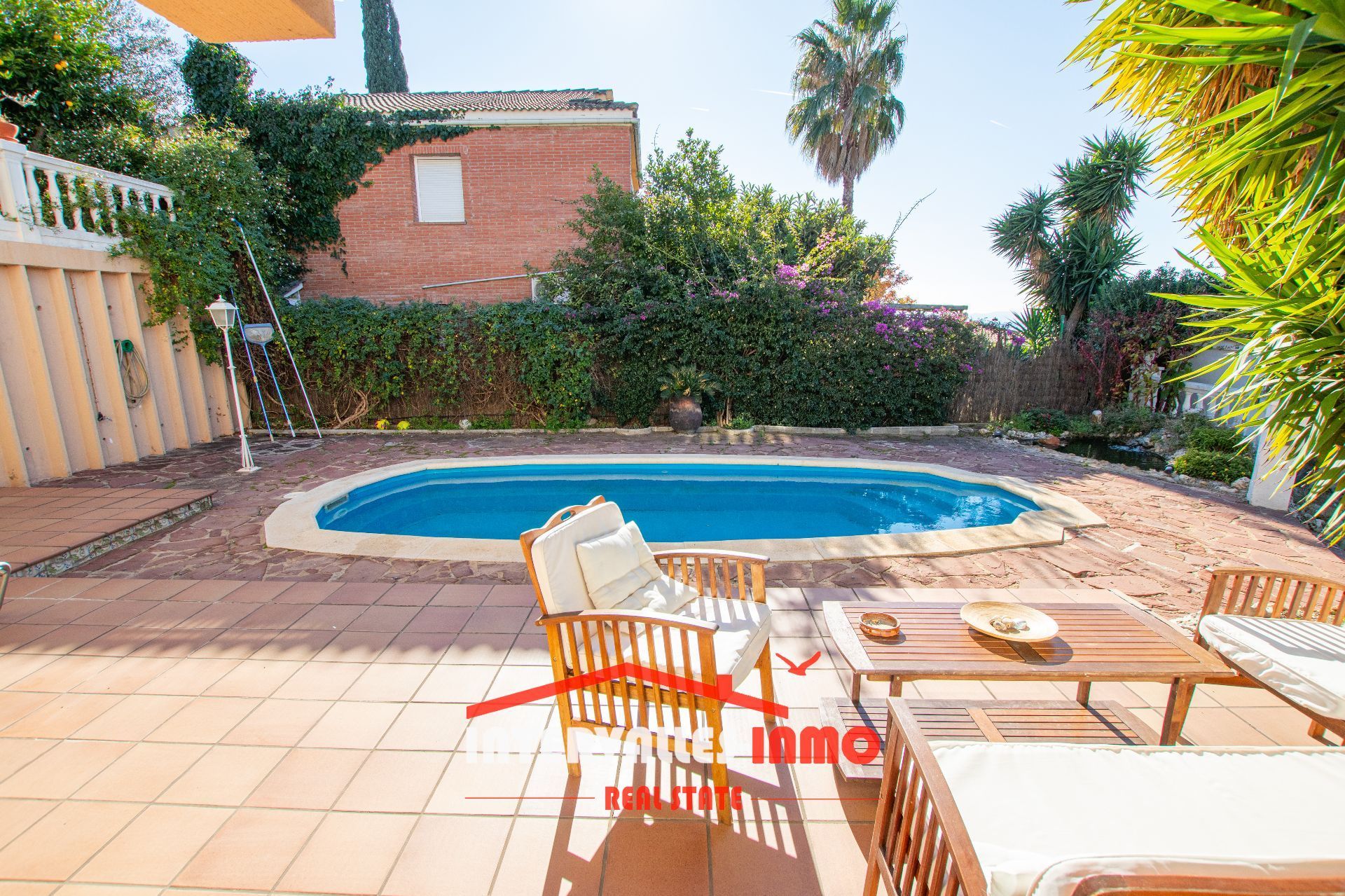 Jardí de Casa o xalet en venda en Caldes de Montbui amb Aire condicionat, Calefacció i Jardí privat