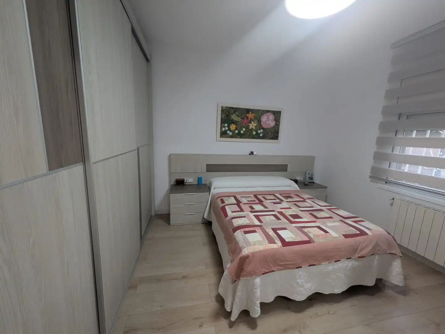 Bedroom of Flat for sale in Sant Joan Despí  with Air Conditioner, Heating and Parquet flooring