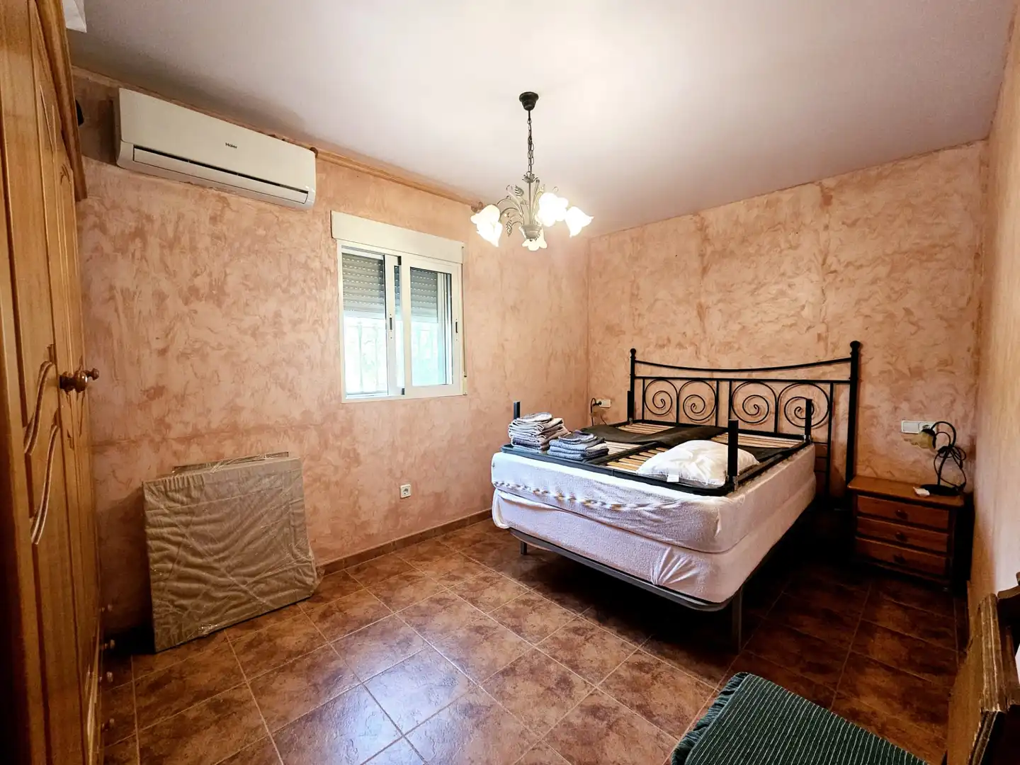 Dormitori de Casa o xalet en venda en Librilla amb Aire condicionat, Jardí privat i Piscina