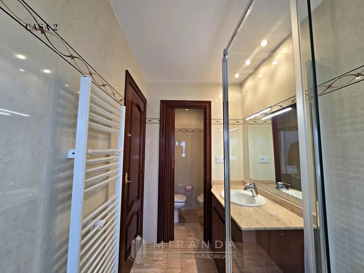 Baño de Casa o chalet en venta en Mataró con Aire acondicionado, Calefacción y Jardín privado
