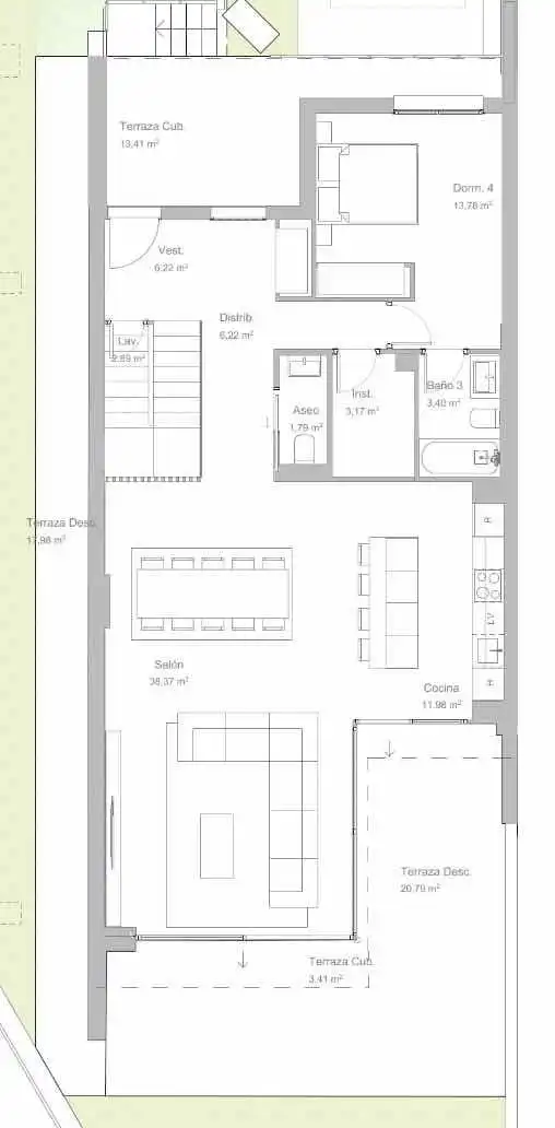 Wohnung mit Pool zum Verkauf in El Faro de Calaburra - Chaparral, imagen 38