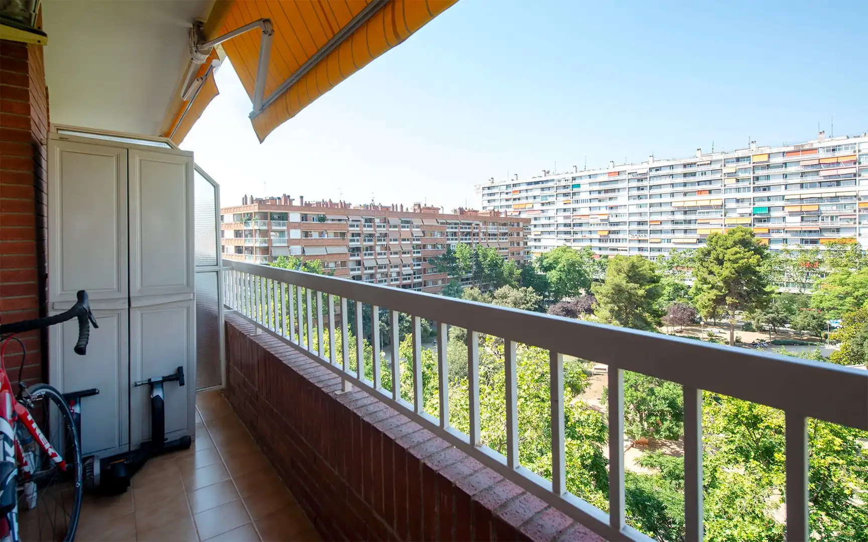 Balcony of Flat for sale in Barcelona  with Air Conditioner, Heating and Terrace