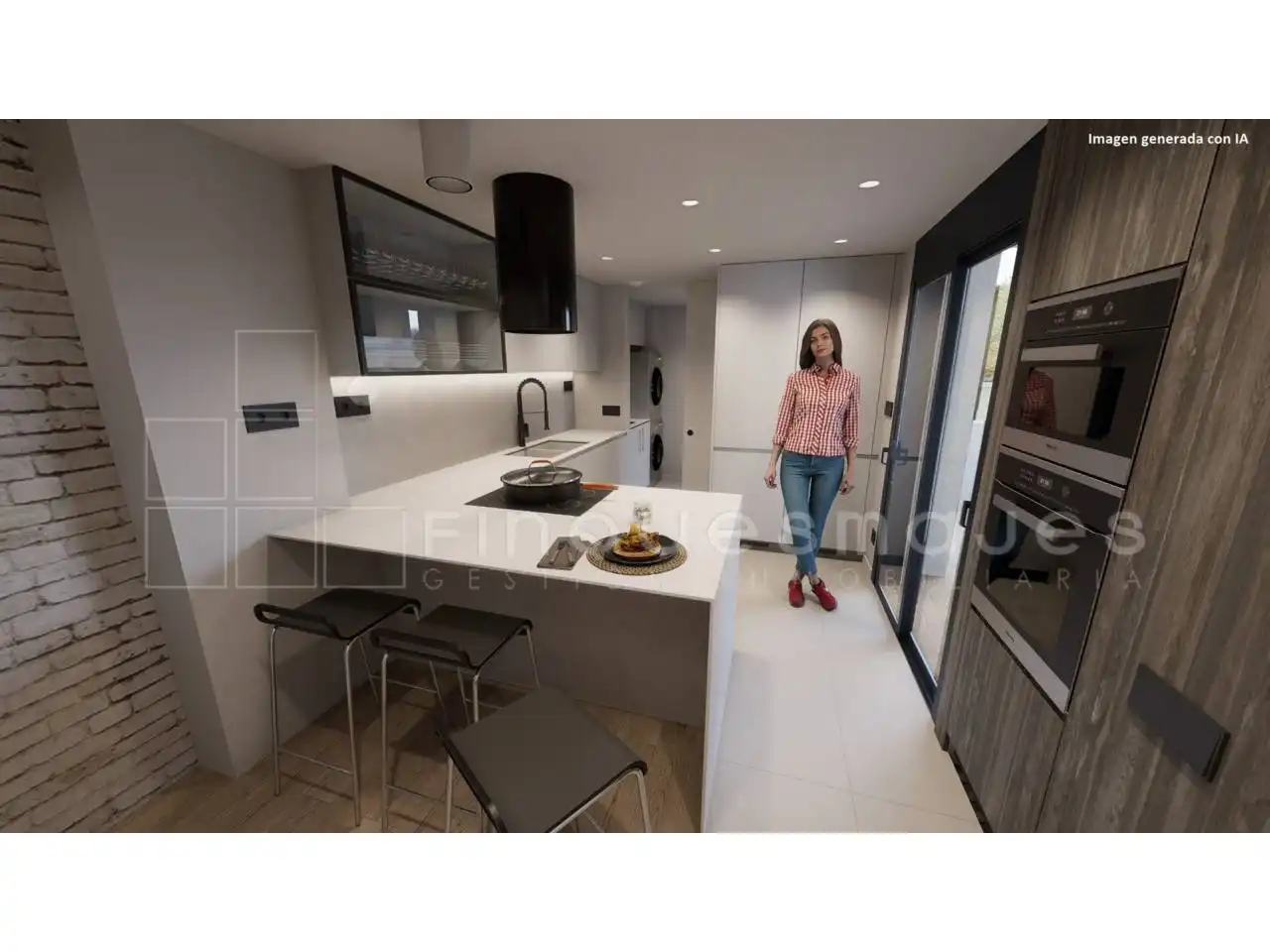 Cocina de Casa o chalet en venta en Castellbell i el Vilar con Aire acondicionado, Parquet y Terraza