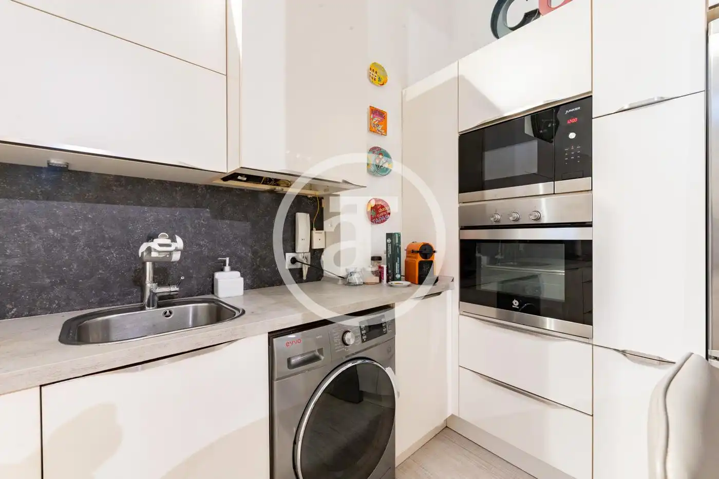 Kitchen of Study for rent in Madrid  with Air Conditioner, Heating and Furnished