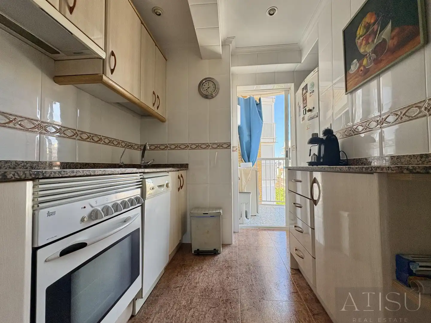 Kitchen of Flat for sale in El Campello  with Air Conditioner and Community pool