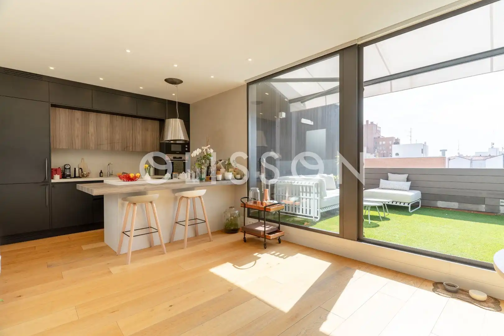 Cocina de Ático en venta en Madrid con Aire acondicionado, Calefacción y Terraza