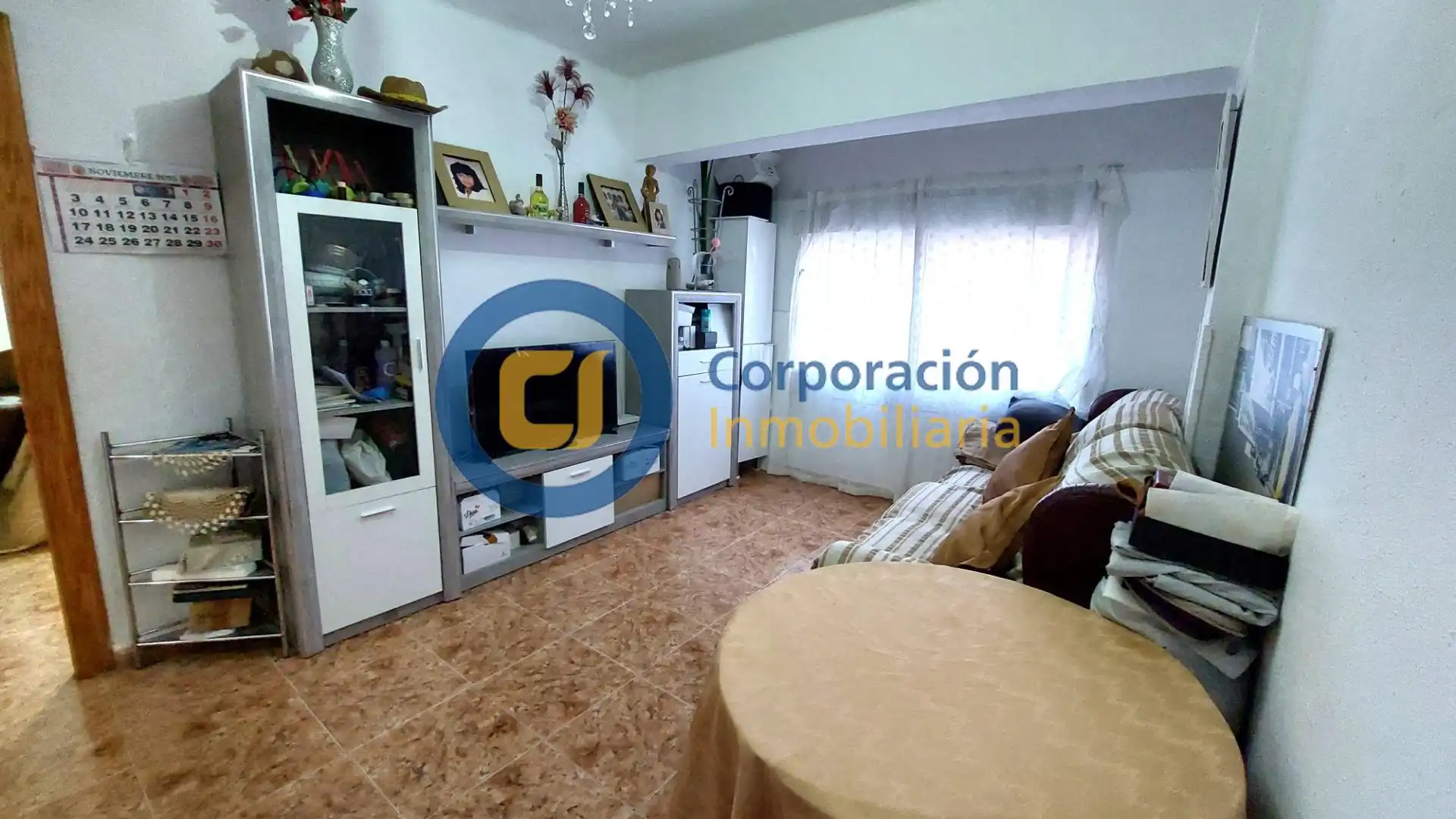 Sala de estar de Piso en venta en Lorca con Trastero y Balcón
