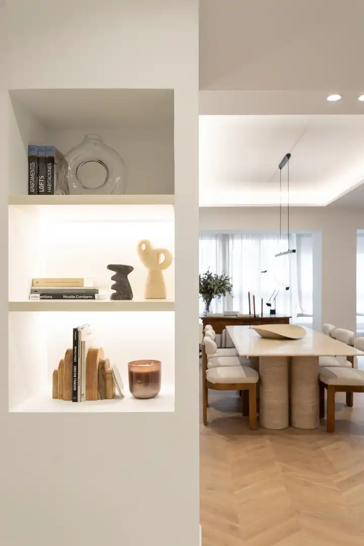 Living room of Flat for sale in Barrio de Salamanca
