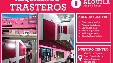 Foto 2 de Trastero de alquiler en Avenida de Madrid, La Bozada – Parque Delicias, Zaragoza Capital