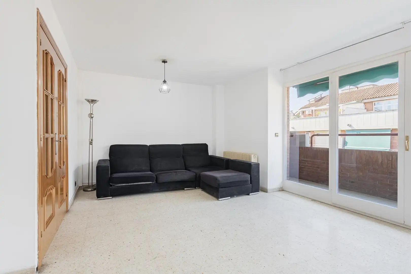 Wohnzimmer von Wohnung zum Verkauf in Barcelona mit Heizung, Terrasse und Balkon