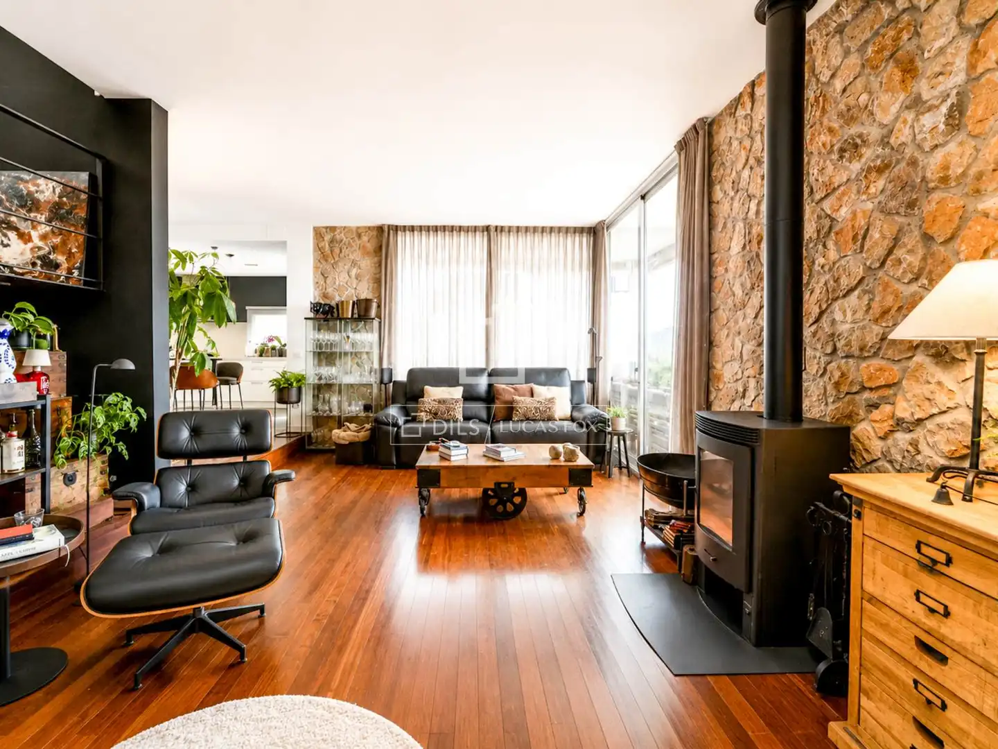Living room of Houses for sale in Olivella  with Heating, Private garden and Terrace