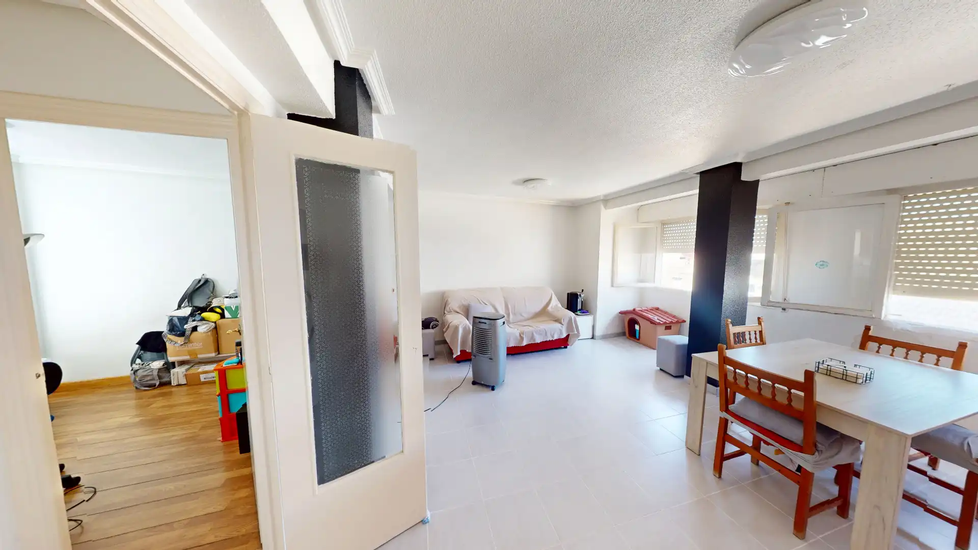Sala de estar de Piso en venta en El Campello con Amueblado, Horno y Lavadora