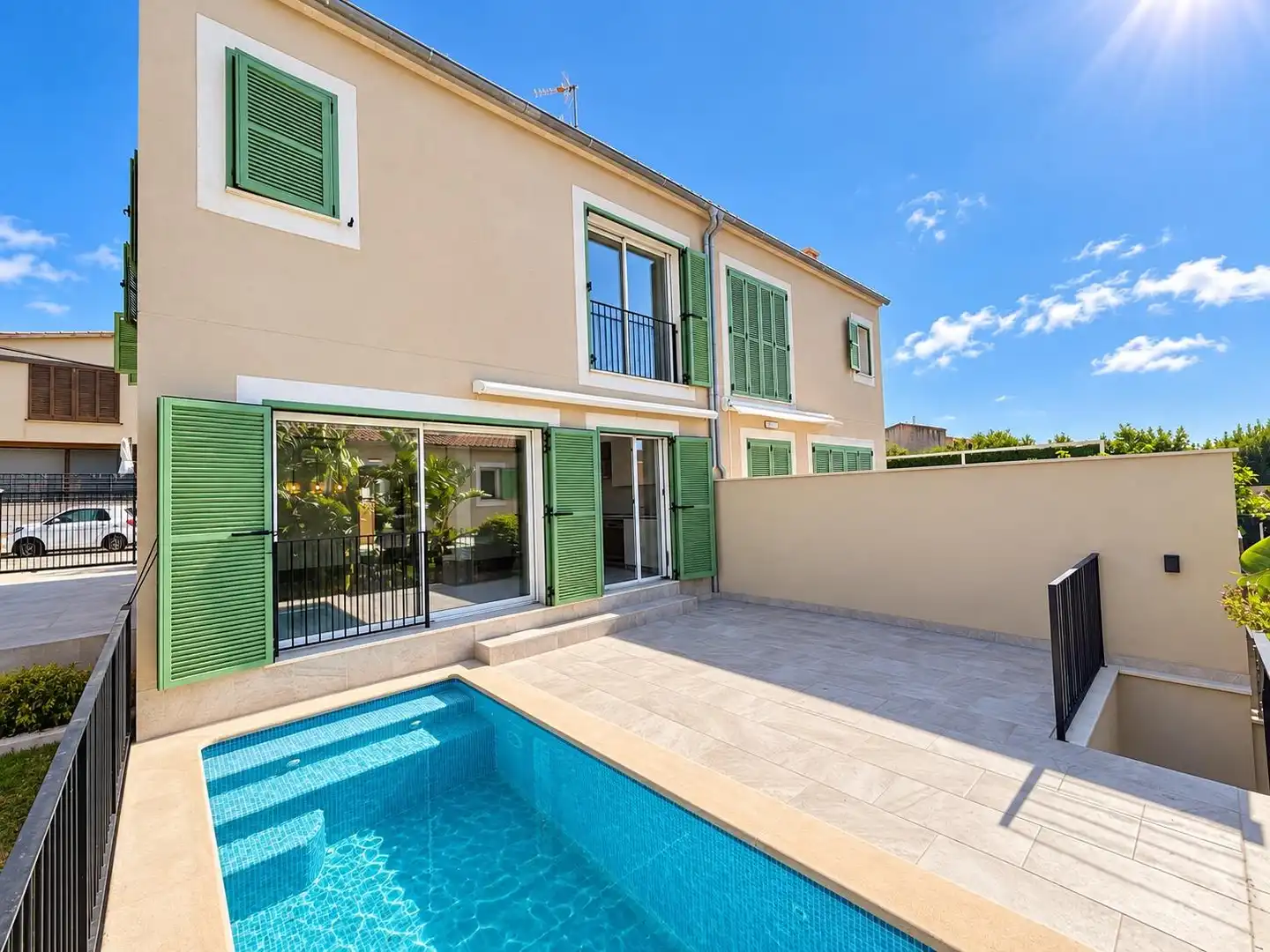 Casa pareada con piscina en venta en Sa Cabaneta, imagen 2