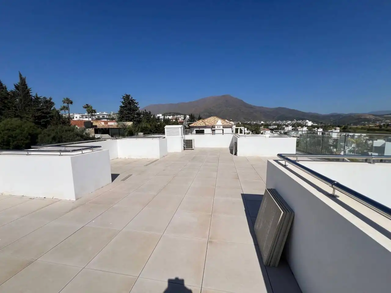 Terraza de Casa o chalet en venta en Estepona con Aire acondicionado, Calefacción y Jardín privado