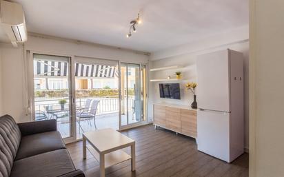 Sala d'estar de Apartament en venda en Cambrils amb Aire condicionat, Calefacció i Jardí privat