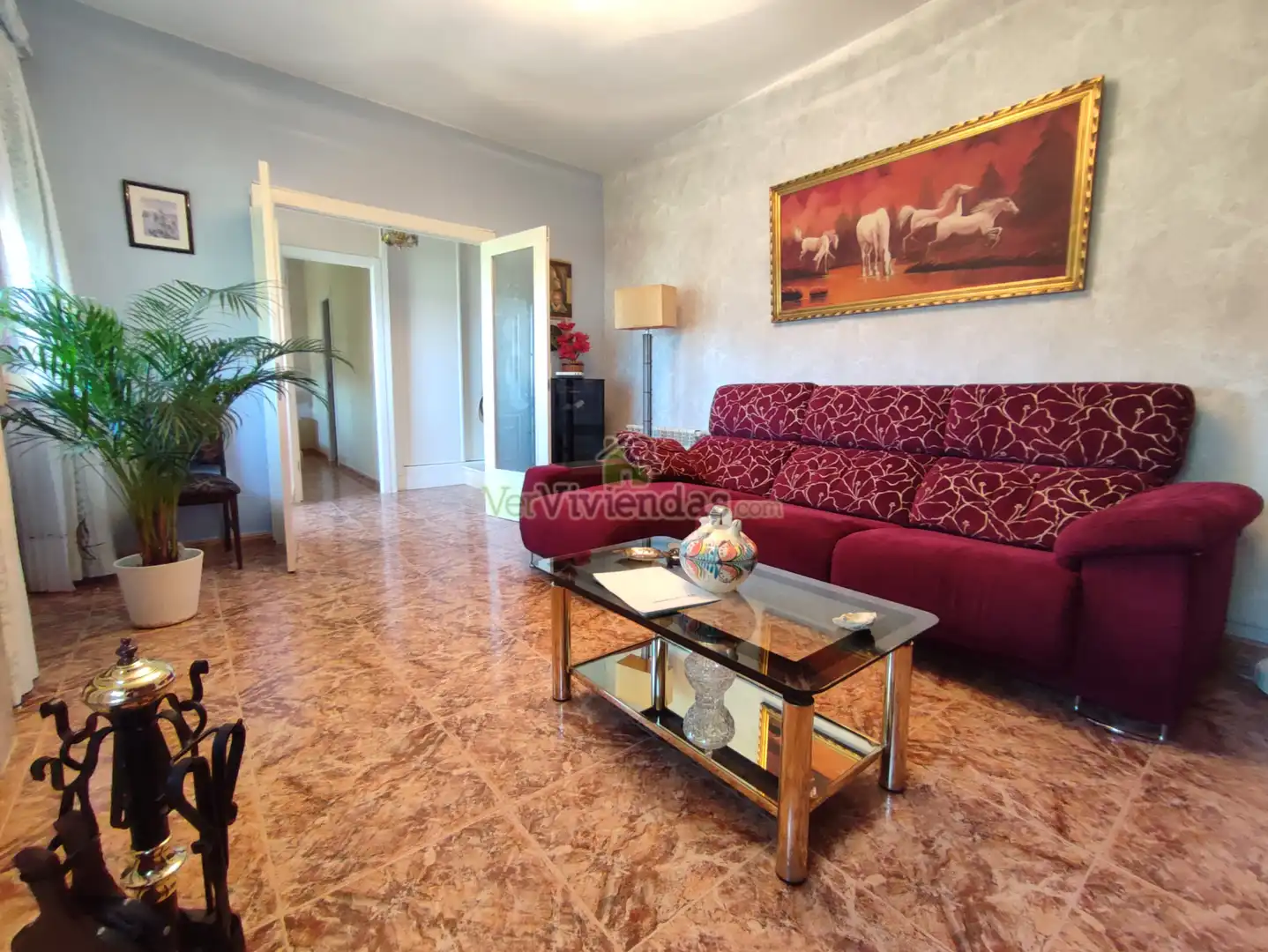 Sala de estar de Casa o chalet en venta en Vallirana con Calefacción, Jardín privado y Terraza