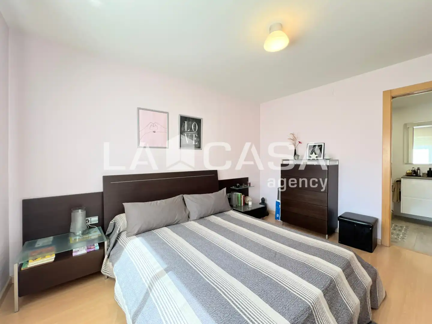 Schlafzimmer von Wohnung zum Verkauf in Badalona mit Terrasse, Möbliert und Balkon