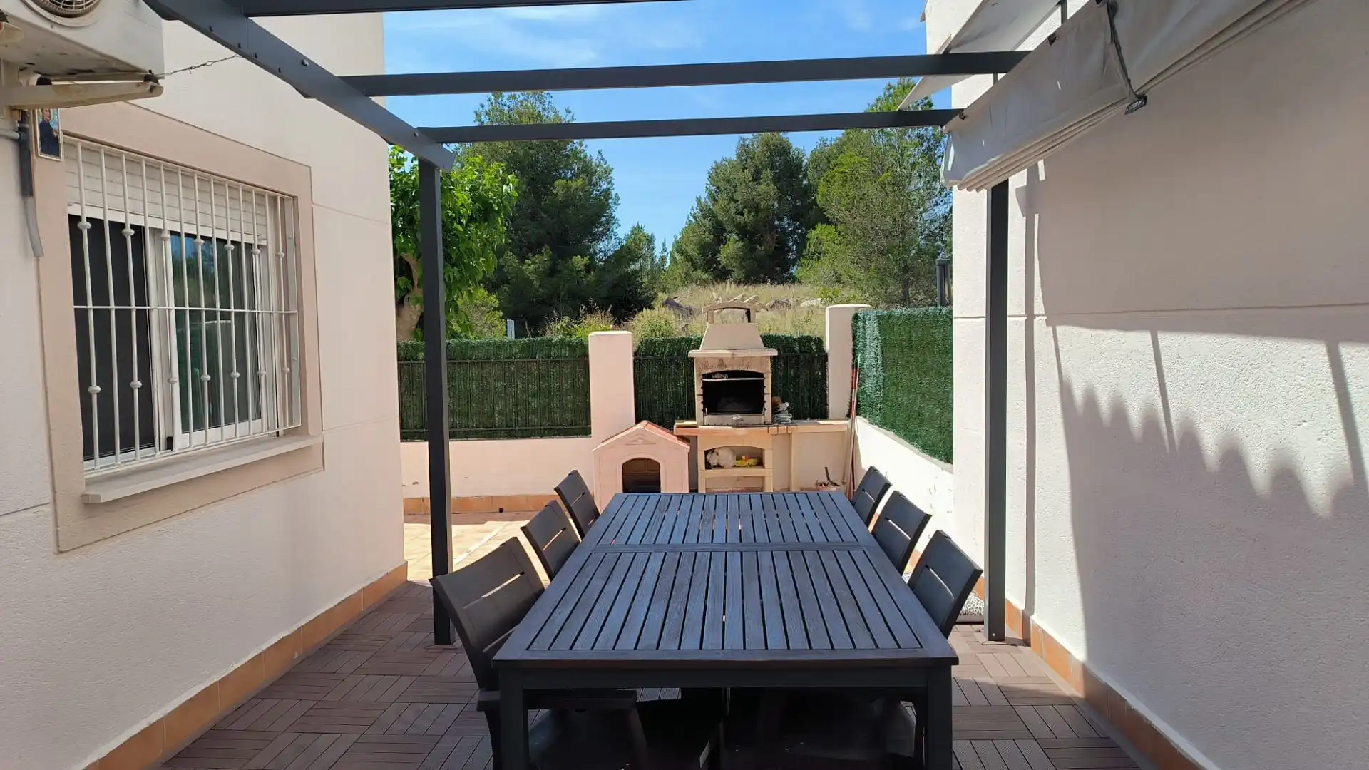 Terraza de Casa o chalet en venta en Polop con Aire acondicionado, Jardín privado y Terraza