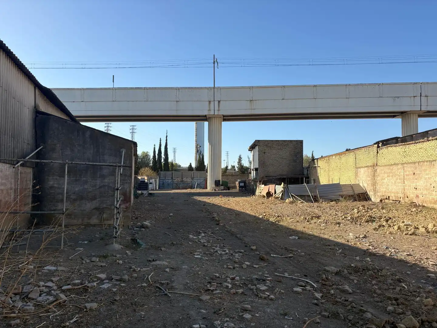 Vista exterior de Terreny industrial en venda en Camas