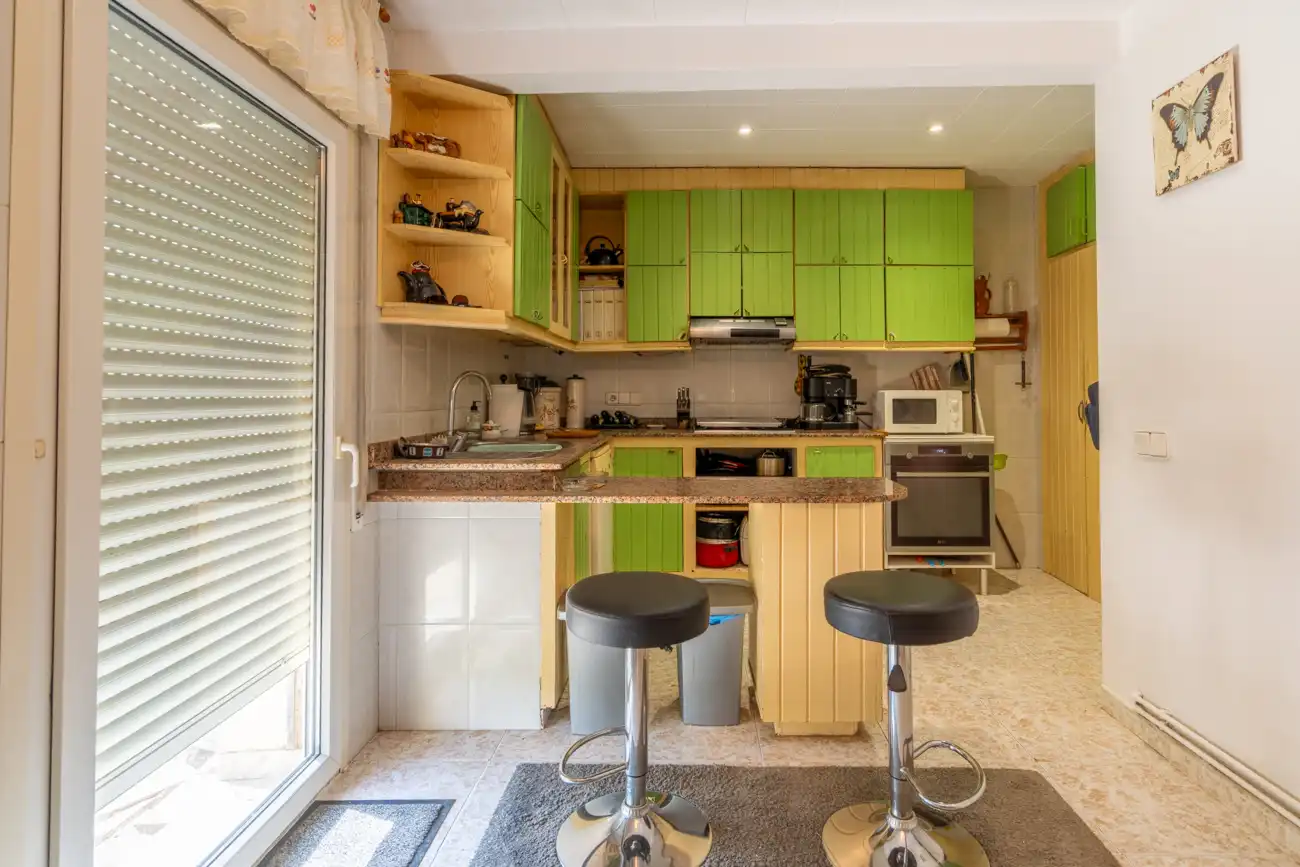 Cuina de Casa o xalet en venda en Roquetes amb Aire condicionat, Calefacció i Jardí privat