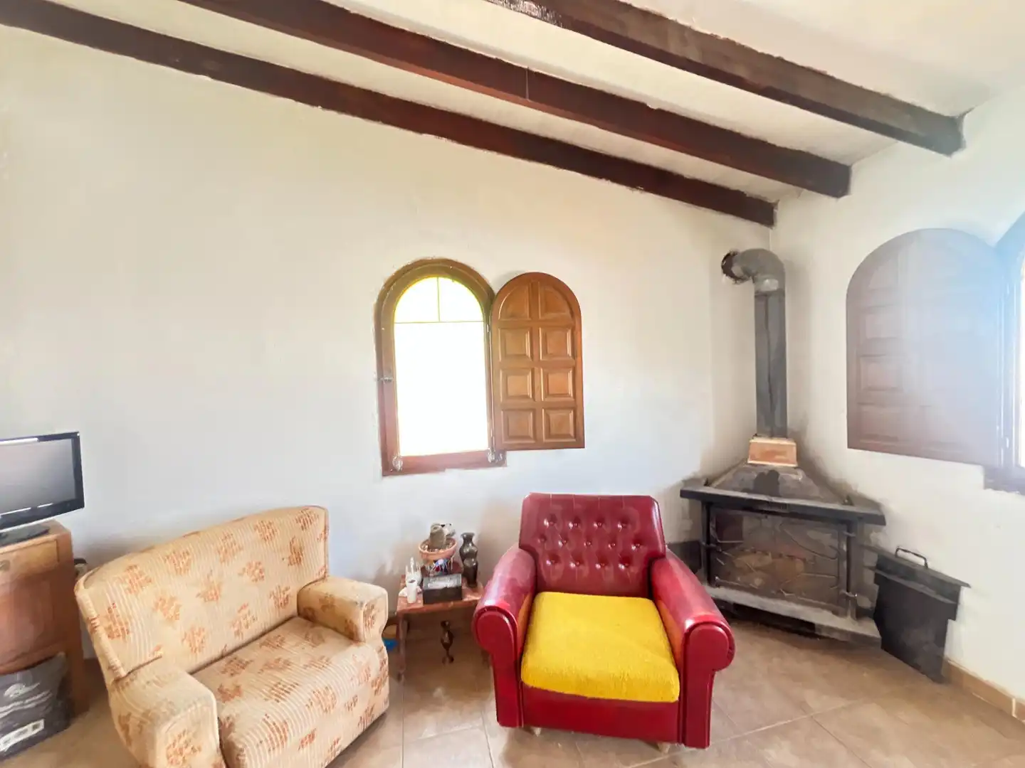 Sala de estar de Finca rústica en venta en Novelda con Aire acondicionado, Calefacción y Jardín privado