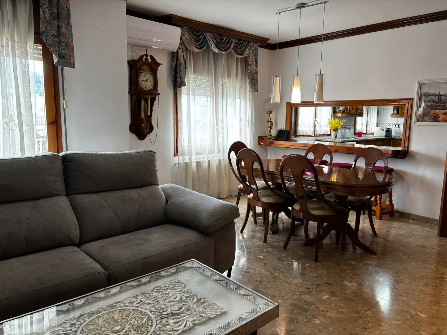 Sala de estar de Casa o chalet en venta en Sant Vicenç de Castellet con Aire acondicionado, Terraza y Balcón
