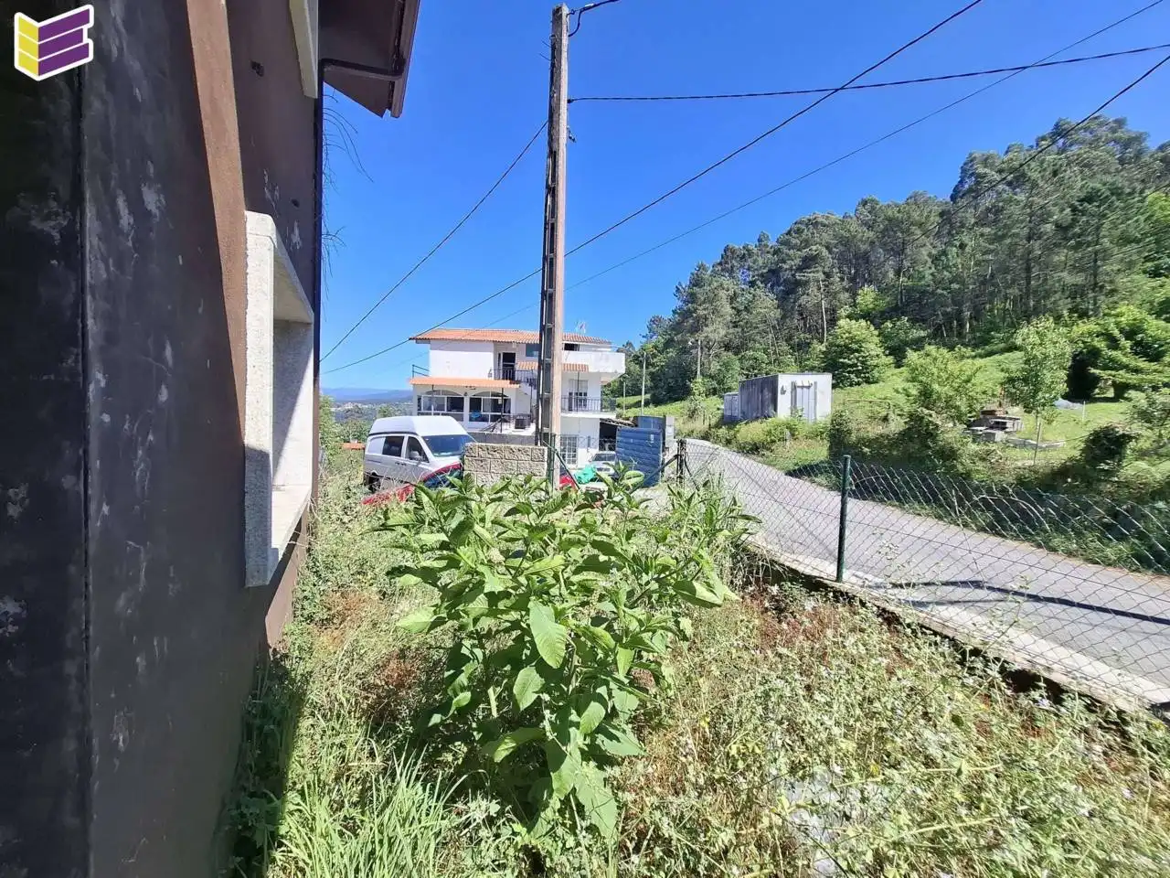 Außenansicht von Haus oder Chalet zum Verkauf in Vilaboa mit Privatgarten und Terrasse