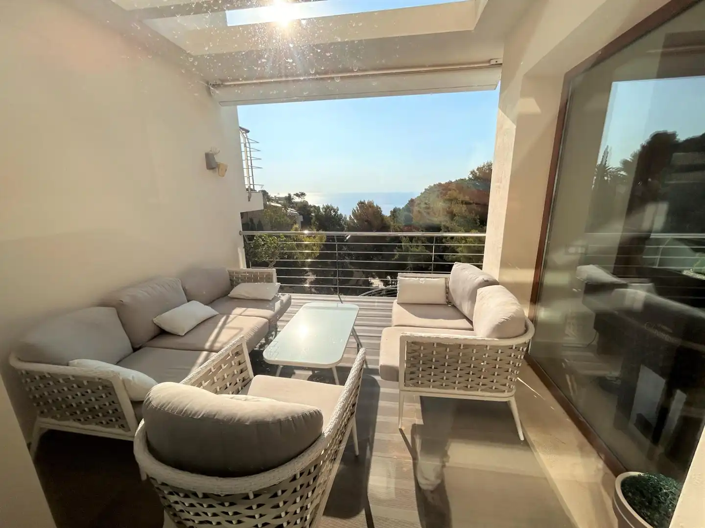 Terraza de Casa o chalet en venta en Jávea / Xàbia con Aire acondicionado, Calefacción y Jardín privado