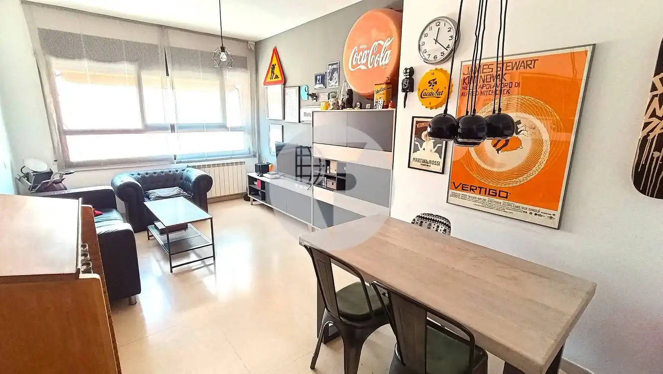 Sala d'estar de Pis en venda en Terrassa amb Calefacció