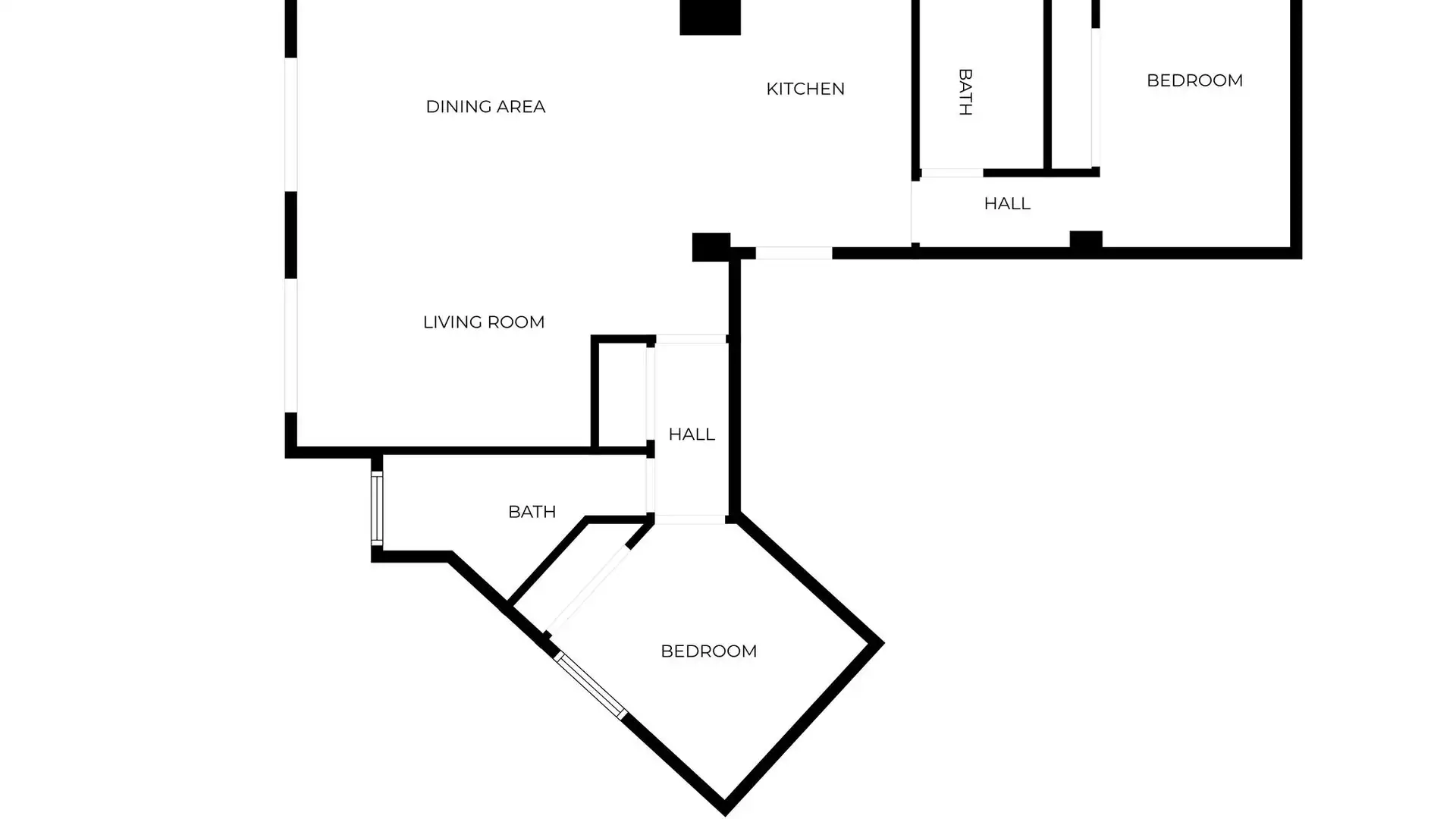 Apartamento en venta en Málaga Capital con Terraza y Balcón