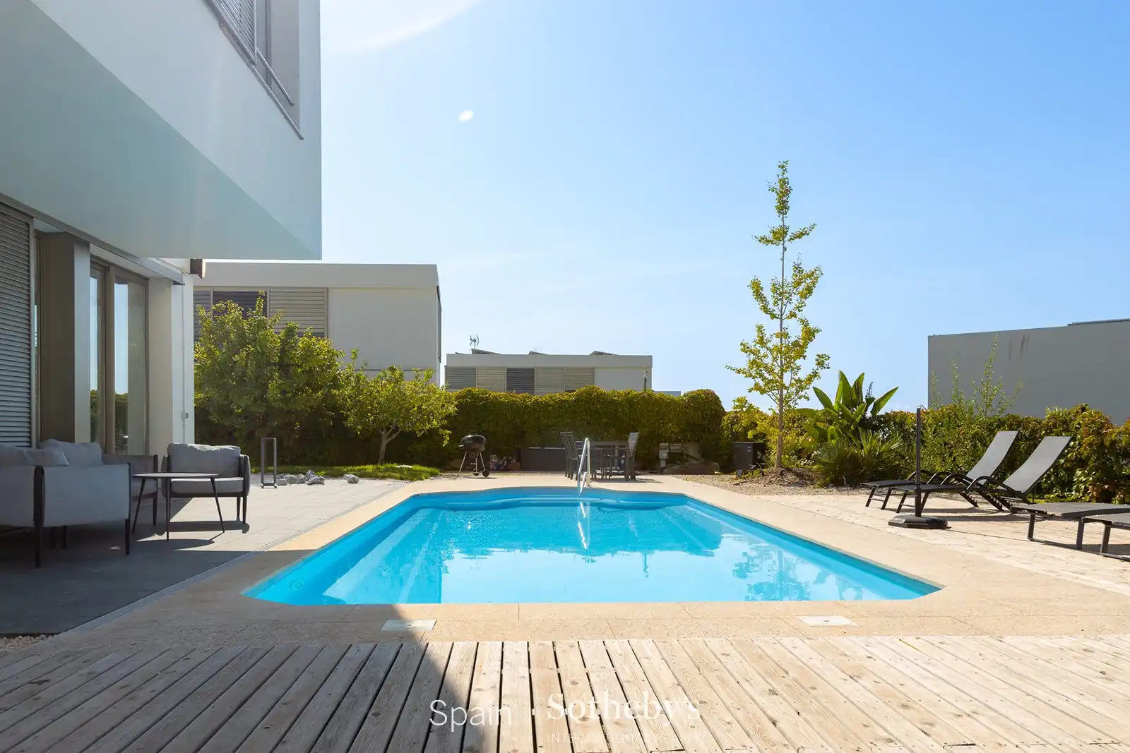 Piscina de Casa o xalet en venda en Arenys de Mar amb Aire condicionat, Calefacció i Jardí privat