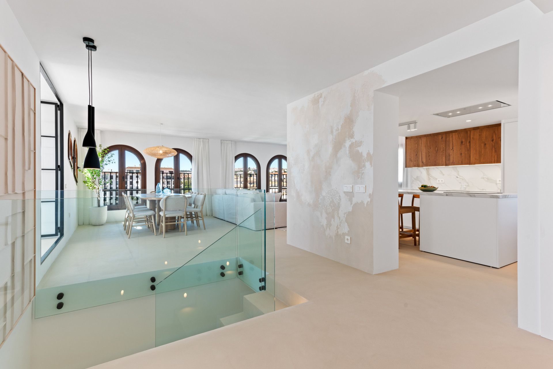 Dining room of Attic for sale in Manilva  with Air Conditioner, Terrace and Swimming Pool