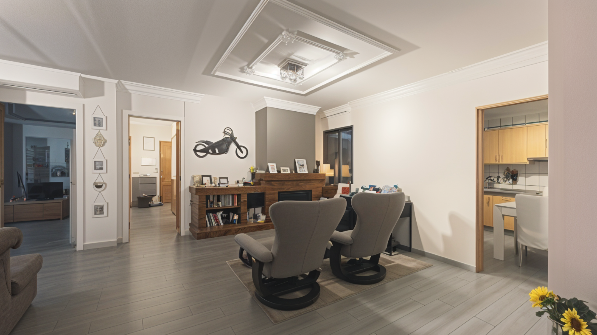 Sala d'estar de Apartament en venda en Mijas